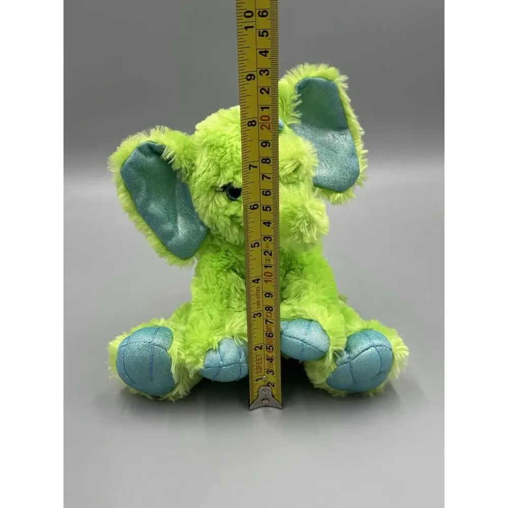 First & Main Gal Pals Ella Elephant Green Plush 9” Stuffed Animal 6063